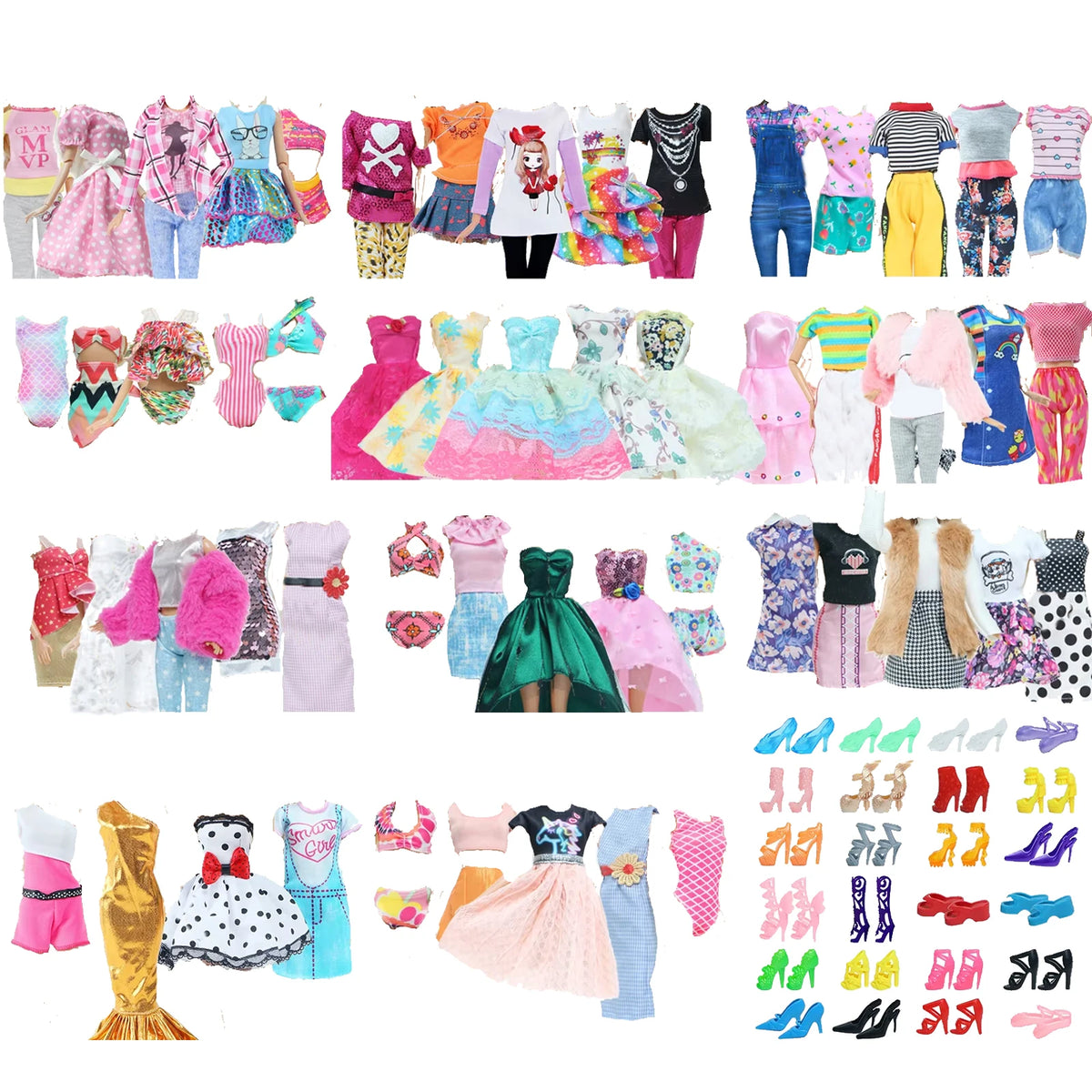 Doll outfit set for 30cm dolls